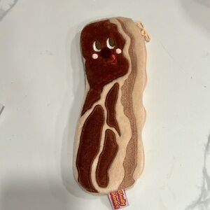 Charming piece of bacon makeup brush/Pencil Case Gladly Gladee